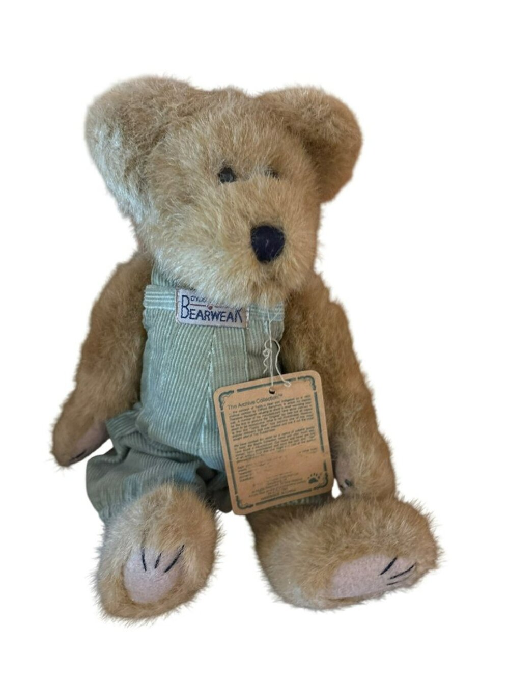 Boyds Bears Forrest B. Bearsley Archive Collection 20th Anniversary Plush Bear